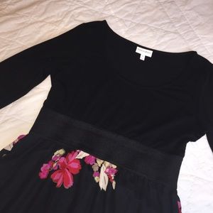 Fashion Bug Stretch Floral Dress Medium